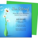 Retirement Party Flyer Invitation Templates