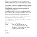 Gala Invitation Letter