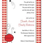 Barbecue Graduation Party Invitations Wording