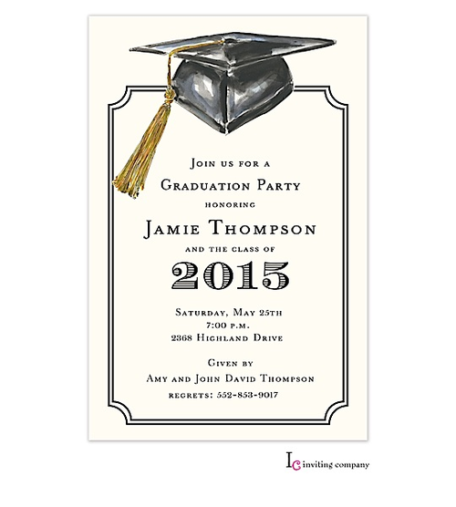 Graduation Party Invitations Templates 2016