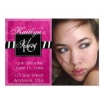 Handmade Sweet Sixteen Invitations