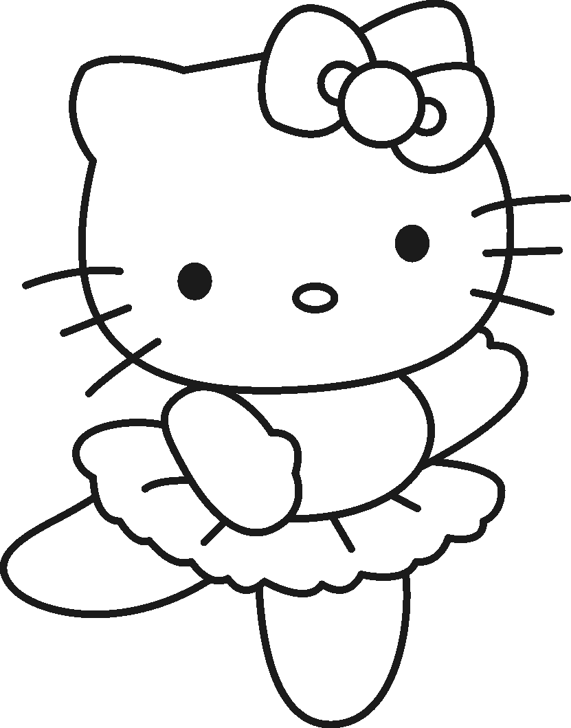 Hello Kitty Pictures That You Can Print And Color