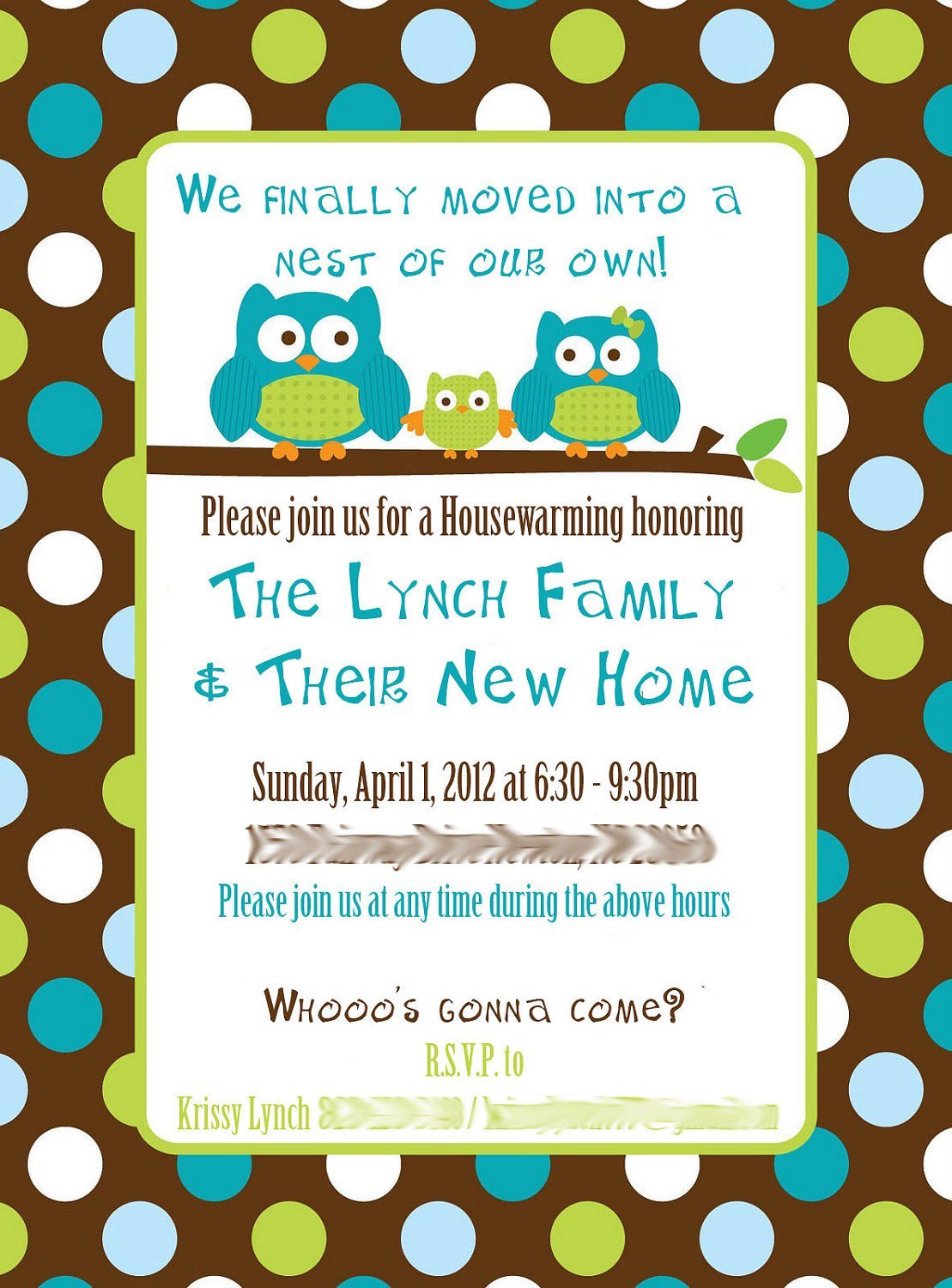 Housewarming Card Templates