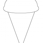 Ice Cream Cone Printable