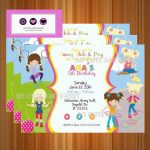 Indoor Playground Birthday Party Invitation