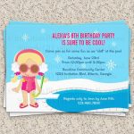 Indoor Pool Party Invitations