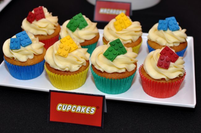 Lego Birthday Cupcakes For Boys