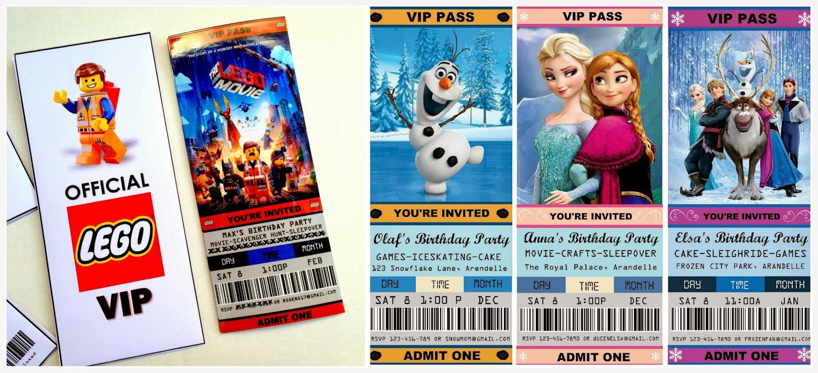 Lego Movie Birthday Invitations Templates Free