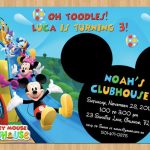 Meeska Mooska Mickey Mouse Invitation