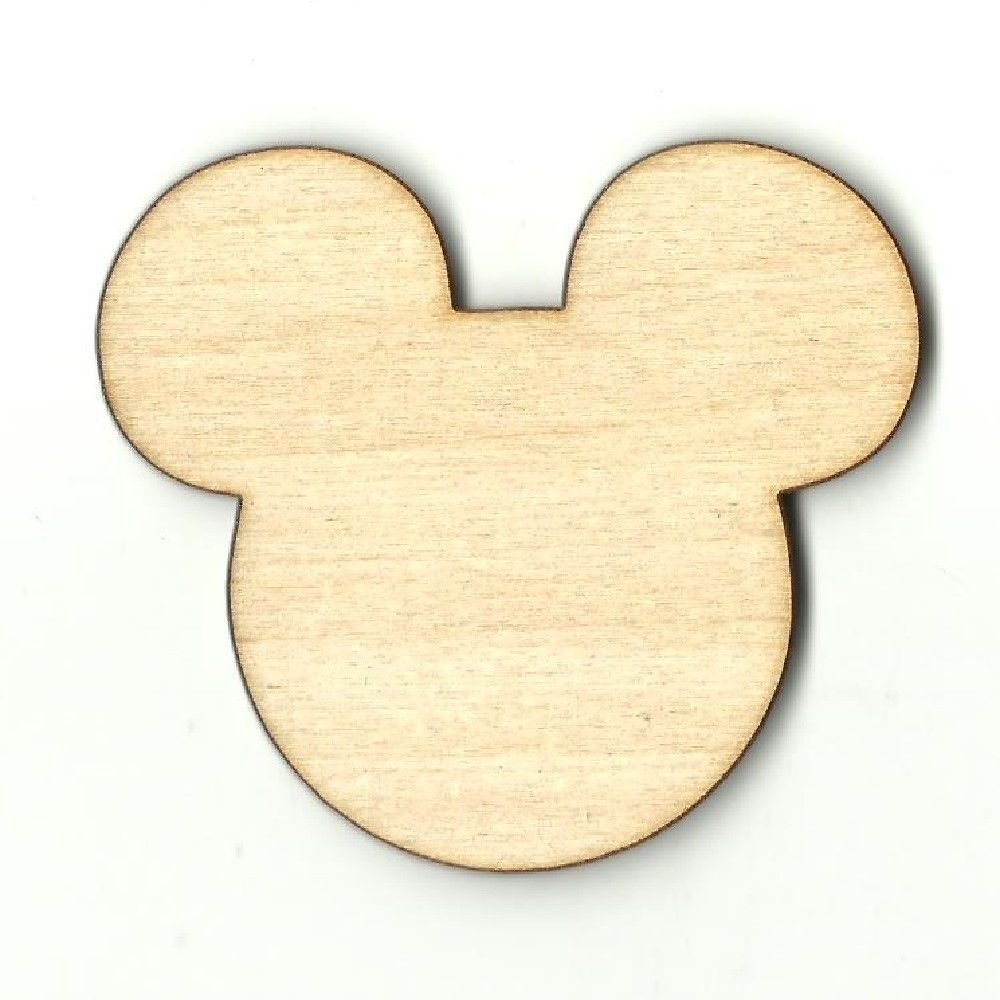 Mickey Mouse Cut Out Wood