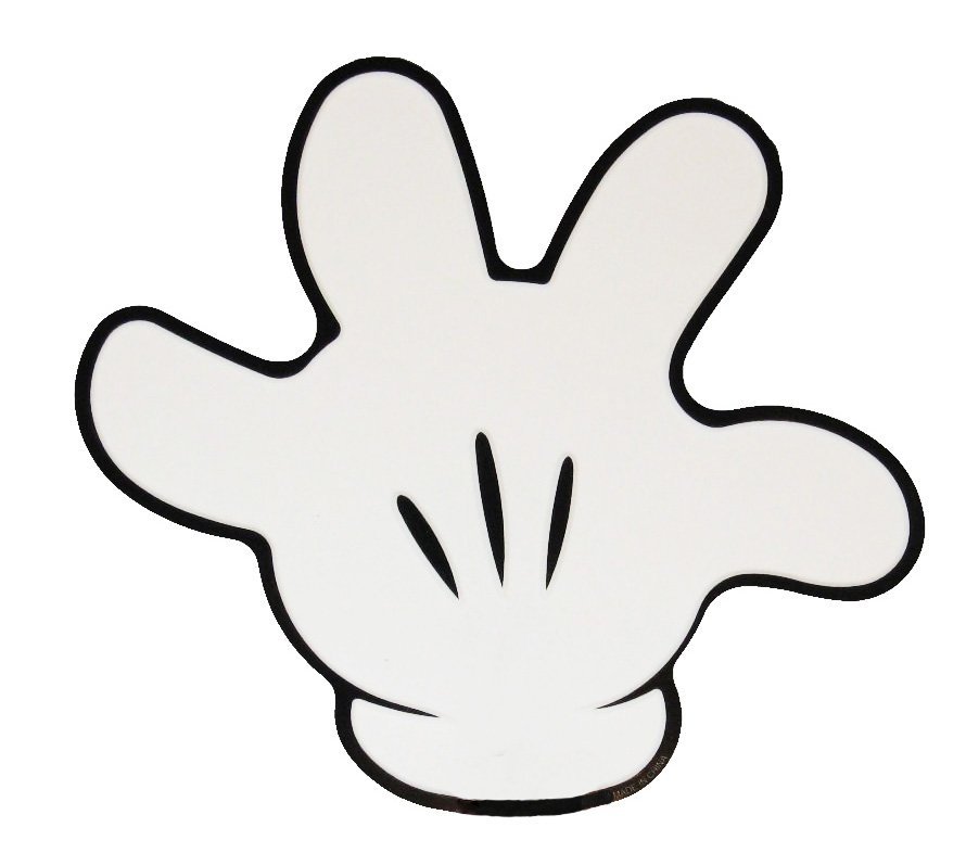 Mickey Mouse Hands Clip Art Free