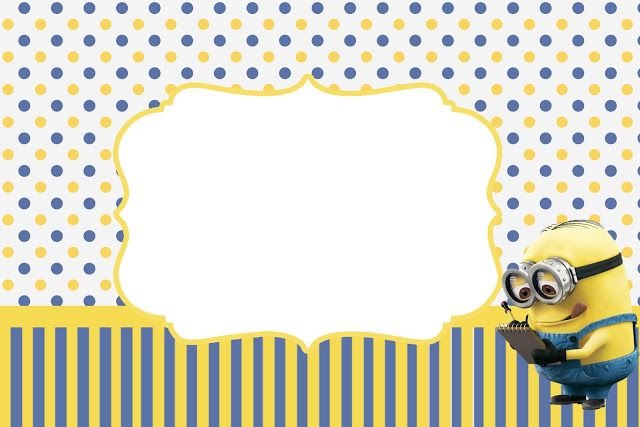 Minions Party Invitations Free Printables