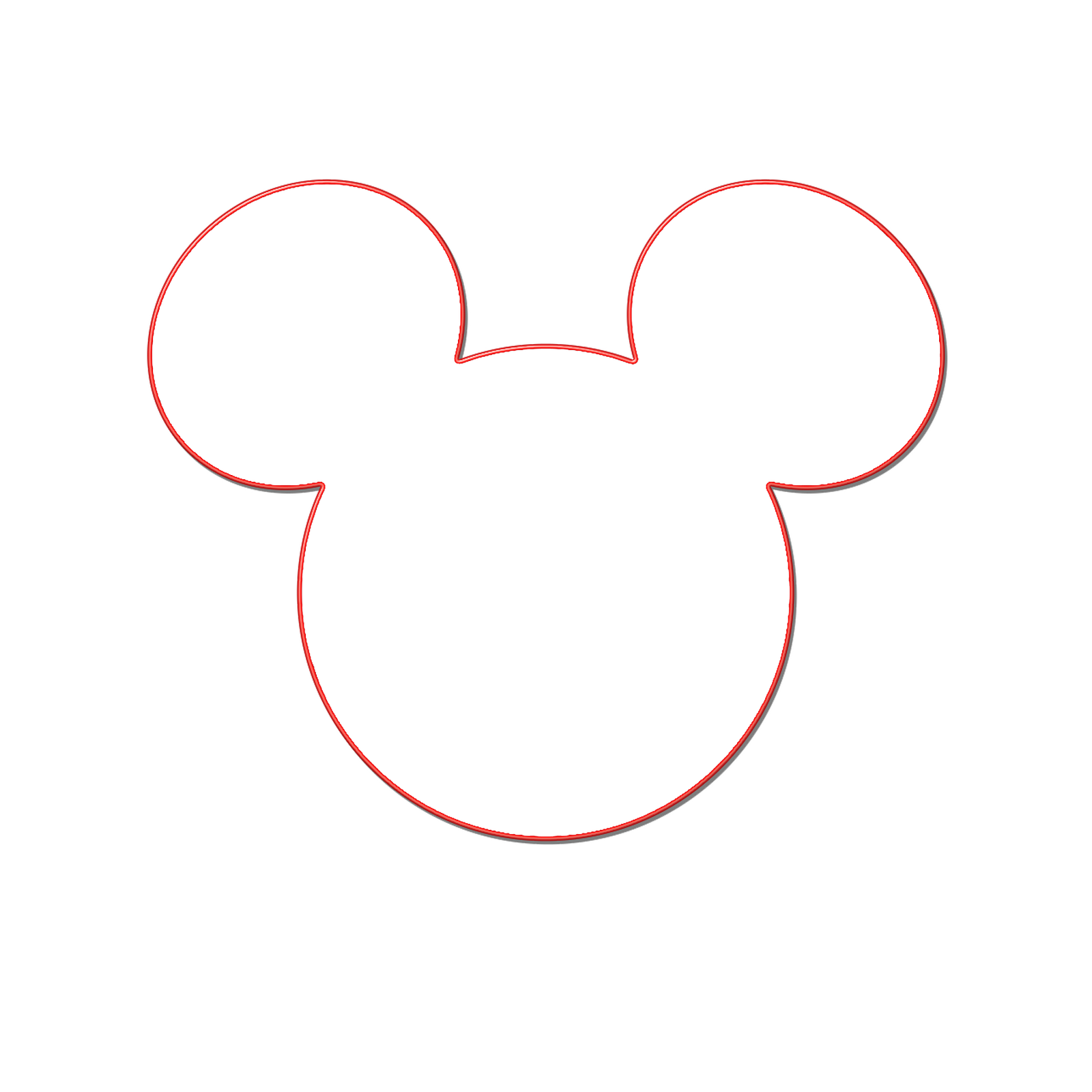 Minnie Mouse Body Template