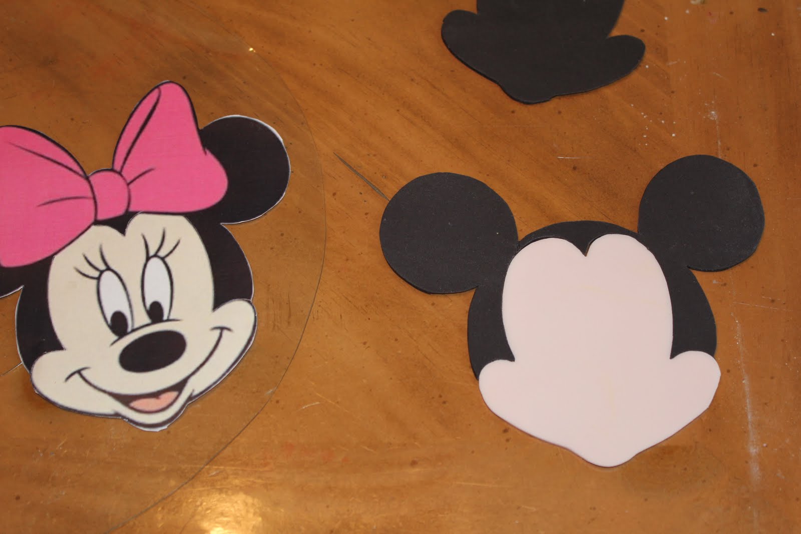 Minnie Mouse Face Template For Cake