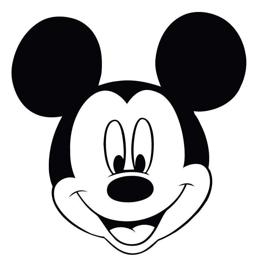 Minnie Mouse Face Templates