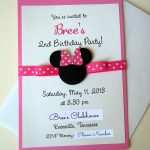 Minnie Mouse Free Invitation Maker
