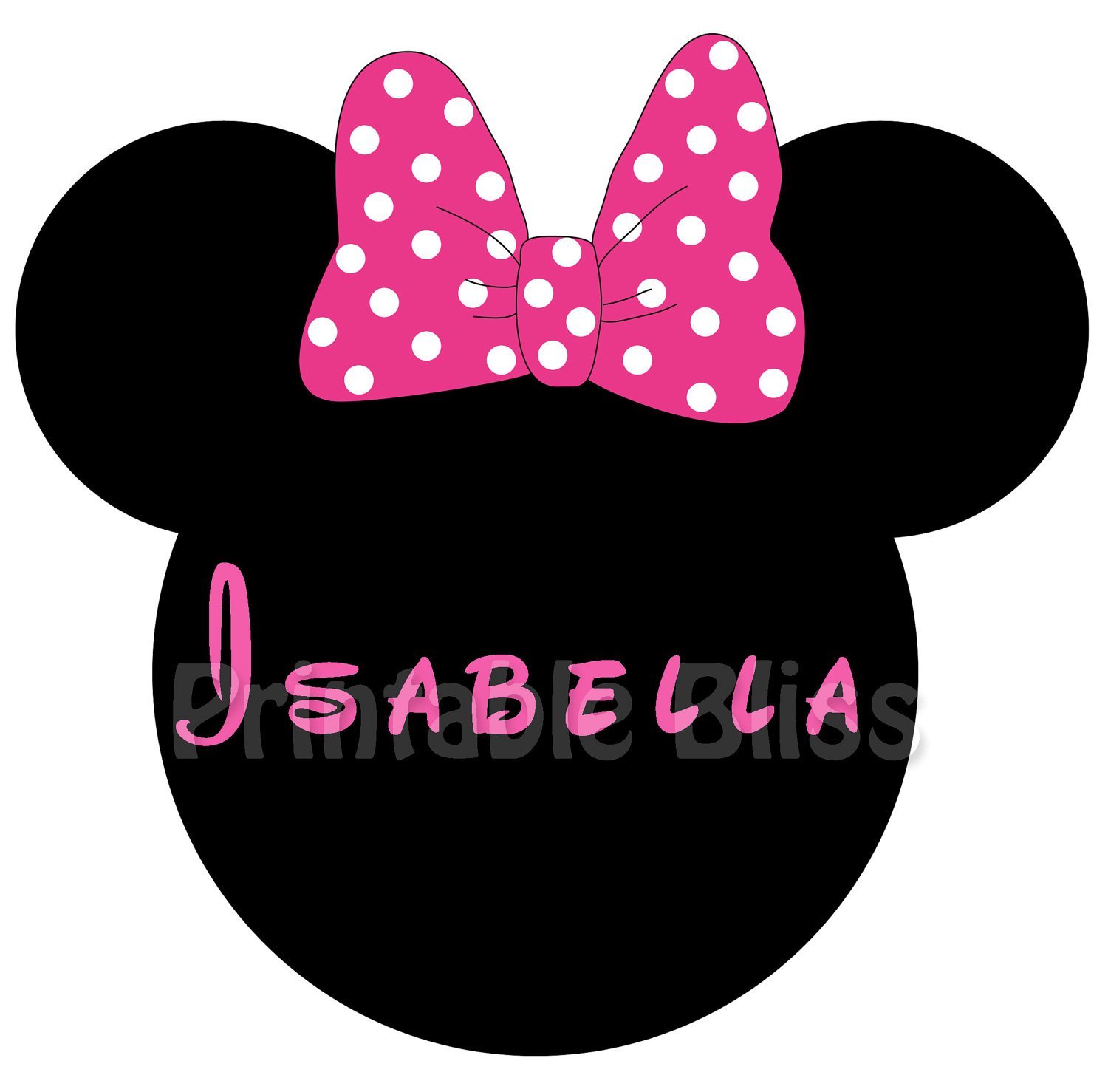 Minnie Mouse R Nbow Templates