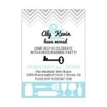 Modern House Warming Party Invitations