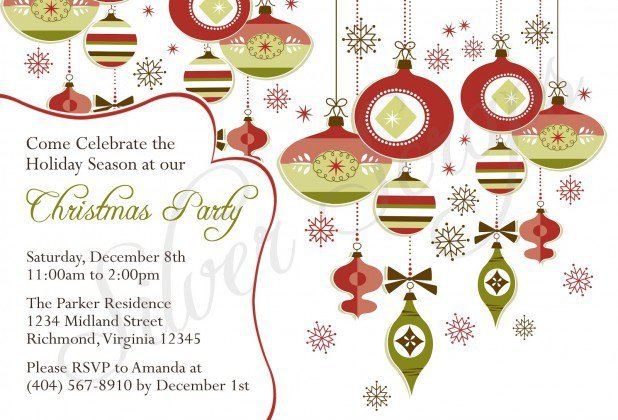 Office Christmas Party Templates