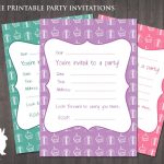 Party Invitation Templates Free Download