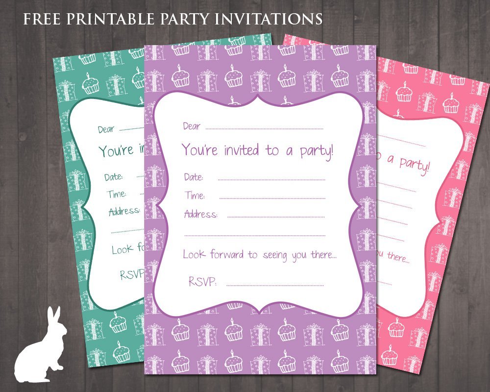 Party Invitation Maker Free Download