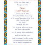 Picnic Party Invitations