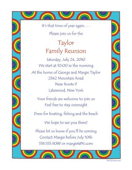 Picnic Party Invitations Wording