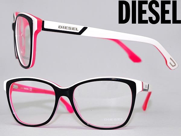 Pink And Black Eyeglass Frames