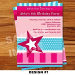 Free Printable American Girl Birthday Invitations
