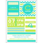 Printable Chevron Invitations