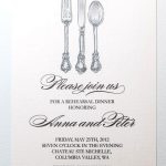 Printable Rehearsal Dinner Invitations Free