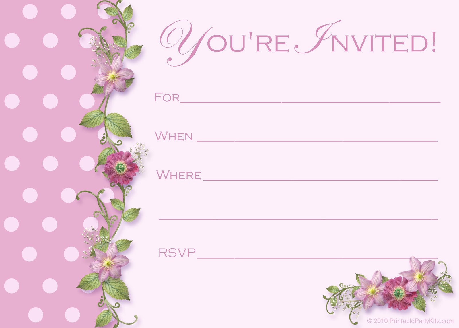 Printable Retirement Invitations