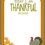 Blank Thanksgiving Invitations