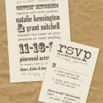 Printable Wedding Invitation Sets