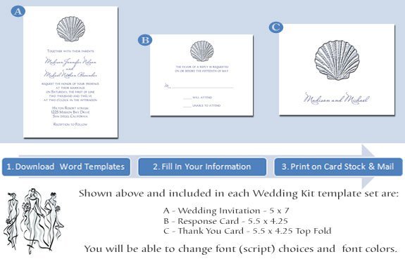 Printable Wedding Invitations Party City