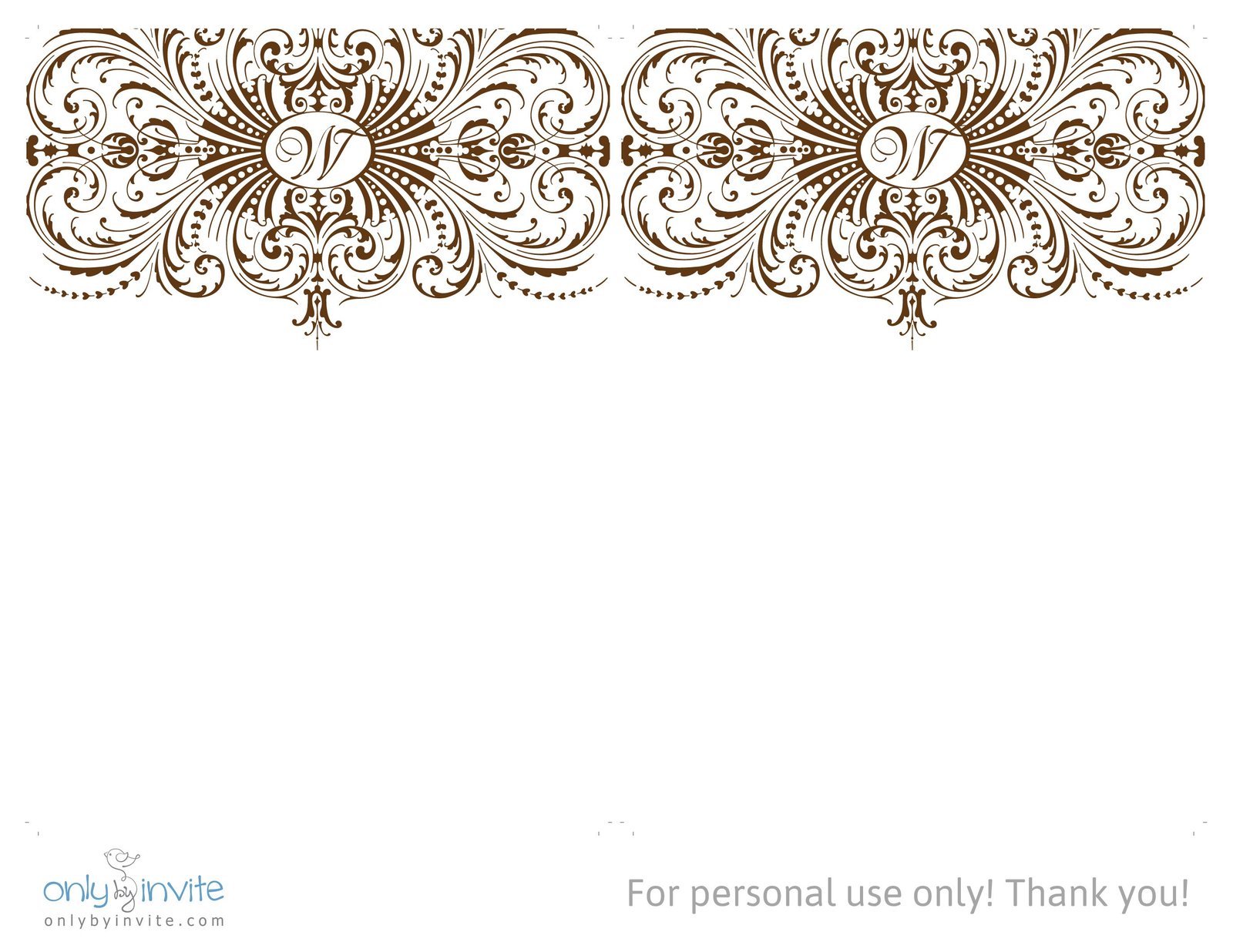 Printable Wedding Invitations Templates