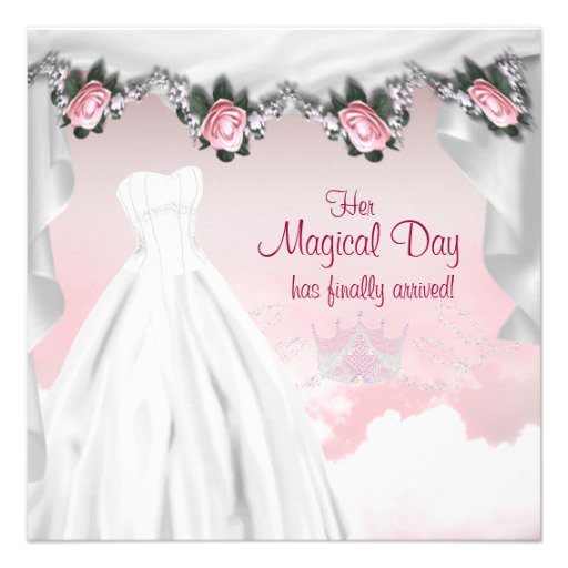 Rose Pink Quince Invitations