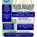 Save The Date Prayer Breakfast