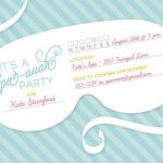 Spa Day Invitation Templates