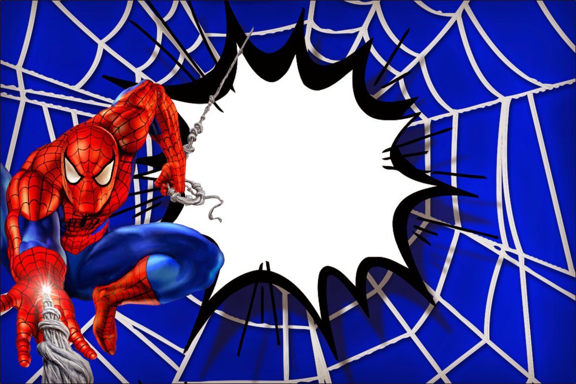 Spiderman Party Invitations Printable Free