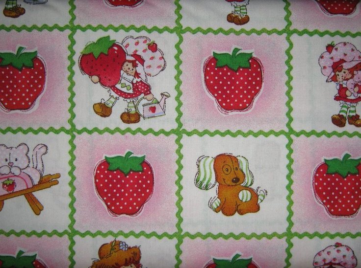 Strawberry Shortcake Material For Quilts