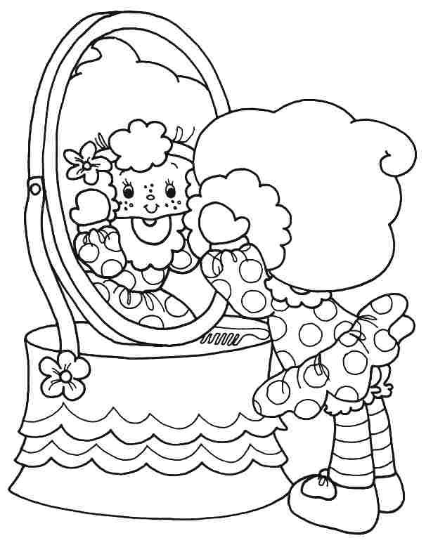 Strawberry Shortcake Printable Letter L