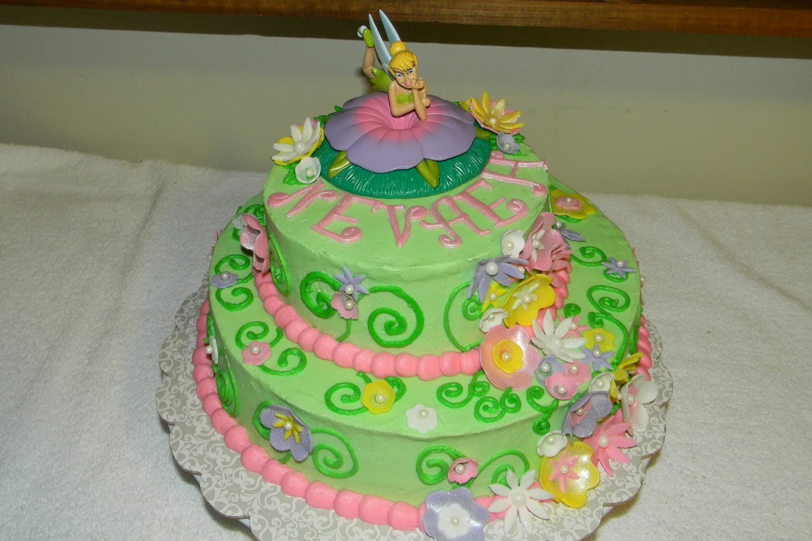 Tinkerbell Themed Baby Shower Invitations