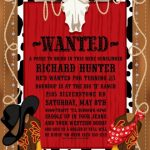 Western Party Invitation Templates