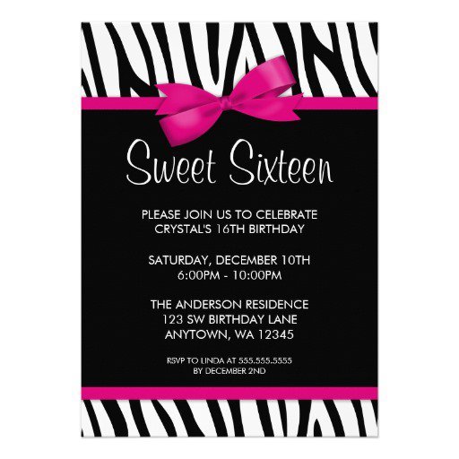 Zebra Baby Shower Invitations Templates Free