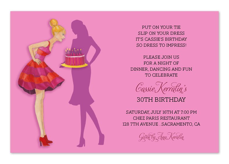 18th Birthday Party Invitation Wording Samples