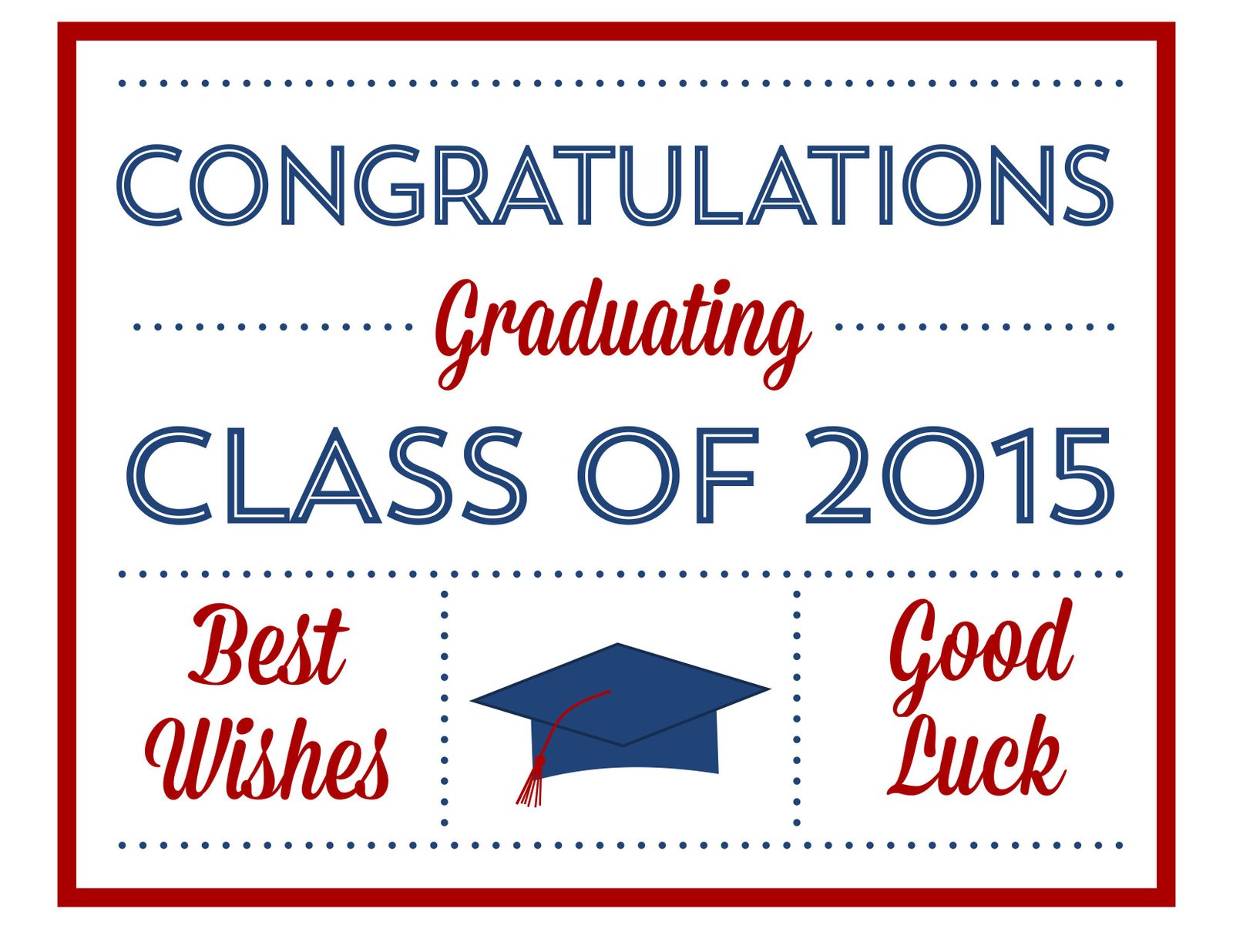2015 Graduation Invitations Templates