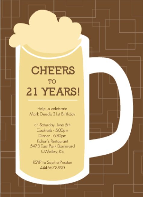 21st Birthday Quotes For Invitations
