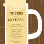 40th Birthday Invitation Templates