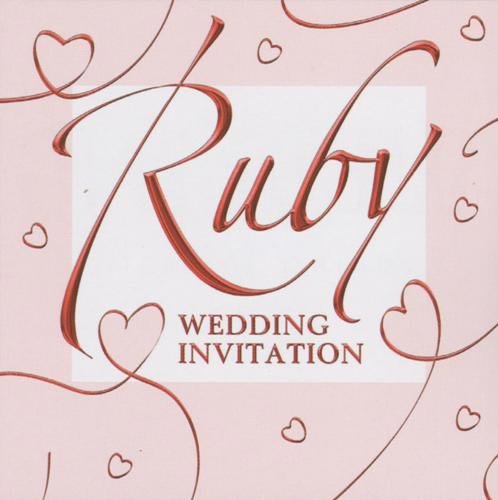 40th Wedding Anniversary Invitations